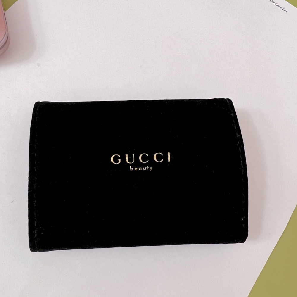 Gucci Beauty Black Velvet Case Nail Buffer Gift Set
